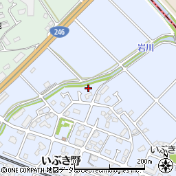 神奈川県横浜市緑区いぶき野51-29周辺の地図