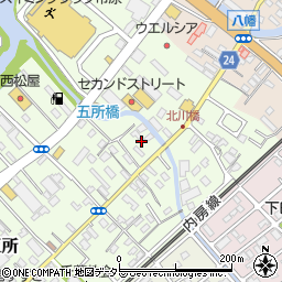 千葉県市原市五所1655周辺の地図