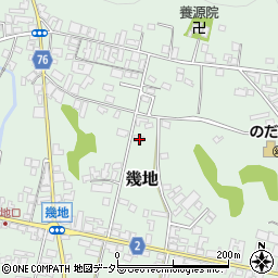 京都府与謝郡与謝野町幾地1469-1周辺の地図