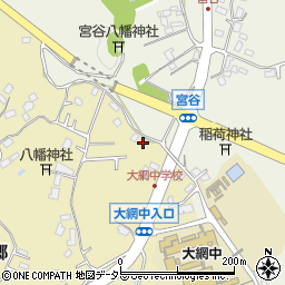 千葉県大網白里市金谷郷394-3周辺の地図