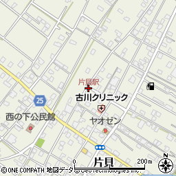 片貝駅周辺の地図