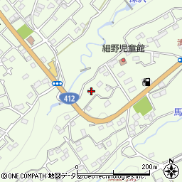 神奈川県愛甲郡愛川町半原512周辺の地図
