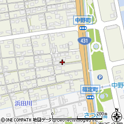 鳥取県境港市中野町3252-8周辺の地図