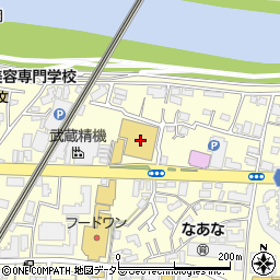 横浜銀行綱島樽町 ＡＴＭ周辺の地図