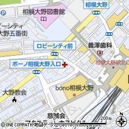 きらぼし銀行相模大野支店周辺の地図