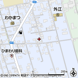 鳥取県境港市外江町1999周辺の地図