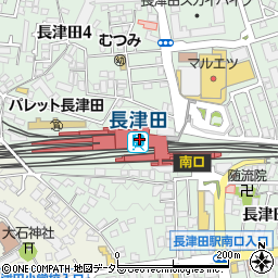ゆうちょ銀行東急長津田駅内出張所 ＡＴＭ周辺の地図
