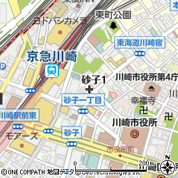 ワイファイ（ＷＩ‐ＦＩ）チャンネル　川崎店周辺の地図