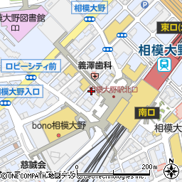 神奈川県相模原市南区相模大野3丁目12-20周辺の地図