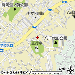 駒岡荘７号棟周辺の地図