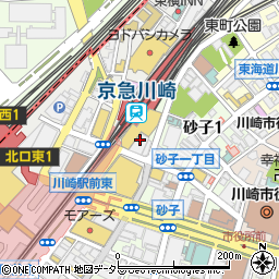 KIMURAYA 京急川崎ビアホール周辺の地図