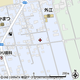 鳥取県境港市外江町1810周辺の地図