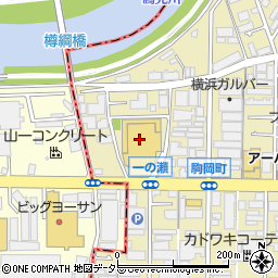 コメダ珈琲店 イオン駒岡店周辺の地図