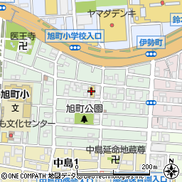 ダイソーローソンストア１００川崎旭町店周辺の地図