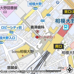 神奈川県相模原市南区相模大野3丁目12-2周辺の地図