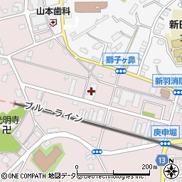 ヤマト運輸横浜港北太尾センター周辺の地図