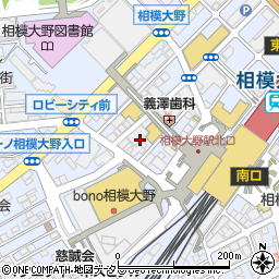 神奈川県相模原市南区相模大野3丁目13周辺の地図