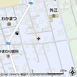 鳥取県境港市外江町1805-2周辺の地図