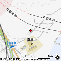 滋賀県長浜市西浅井町塩津中60周辺の地図