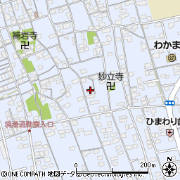 鳥取県境港市外江町2496周辺の地図