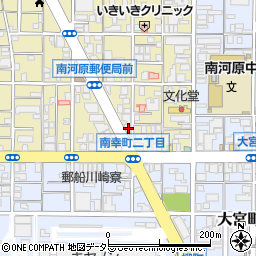 神奈川県川崎市幸区南幸町2丁目58周辺の地図