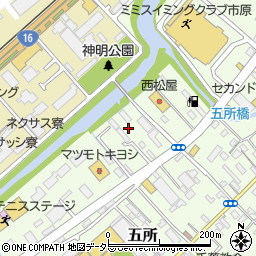 千葉県市原市五所1706周辺の地図