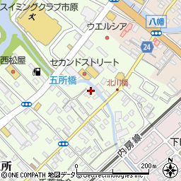 千葉県市原市五所1654周辺の地図