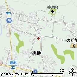 京都府与謝郡与謝野町幾地1468周辺の地図