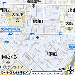 昭和ハイツ１周辺の地図