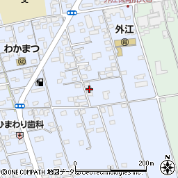 鳥取県境港市外江町1805周辺の地図