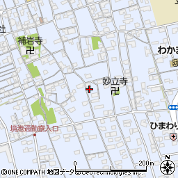 鳥取県境港市外江町2498周辺の地図