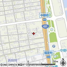 鳥取県境港市中野町3252-9周辺の地図
