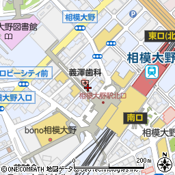 よくわかるほけん案内　相模大野駅前店周辺の地図