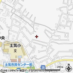 千葉県千葉市緑区土気町周辺の地図