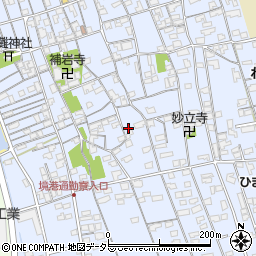鳥取県境港市外江町2944周辺の地図