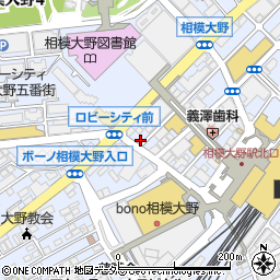 神奈川県相模原市南区相模大野3丁目17-13周辺の地図