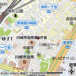 宮本町駐車場周辺の地図