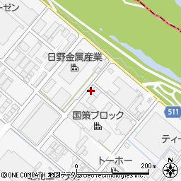 国策ブロック株式会社愛川工場周辺の地図