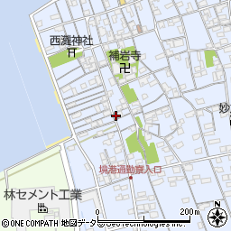 鳥取県境港市外江町3512周辺の地図