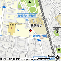 ハートフルペット新川崎店周辺の地図