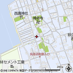 鳥取県境港市外江町3513周辺の地図