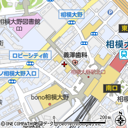 メガネスーパー相模大野駅前店周辺の地図