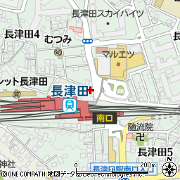 ニッポンレンタカー長津田駅前営業所周辺の地図