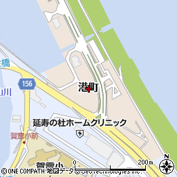 鳥取県鳥取市港町周辺の地図