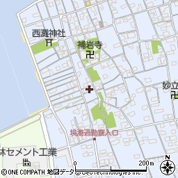 鳥取県境港市外江町3516周辺の地図