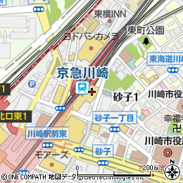 サイゼリヤ ウィング川崎店周辺の地図