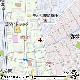 ふく福タクシー　豊岡営業所周辺の地図