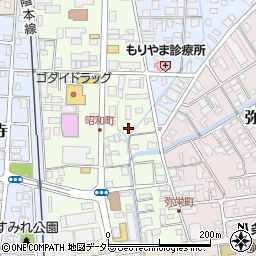 スバルショップ豊岡周辺の地図