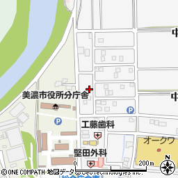 岐阜県美濃市中央10丁目260周辺の地図