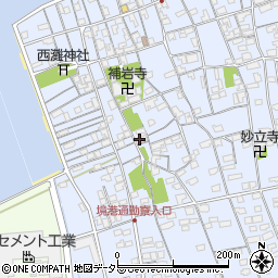 鳥取県境港市外江町2913周辺の地図